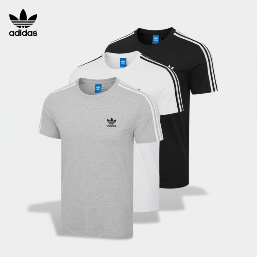 ADIDAS – Heritage Essential T-Shirts (3er-Pack)