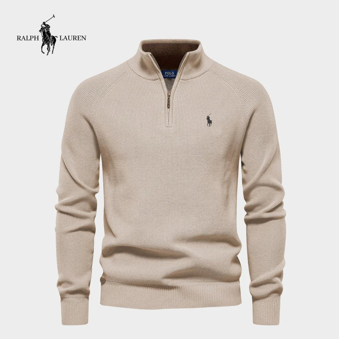 RALPH LAUREN – Half-Zip Strickpullover
