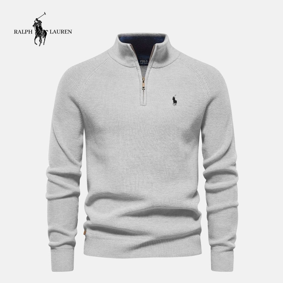 RALPH LAUREN – Half-Zip Strickpullover